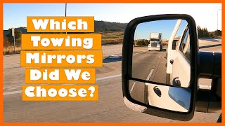 Which Towing Mirrors Did We Choose?  Clearview, Milenco, MSA, OCAM