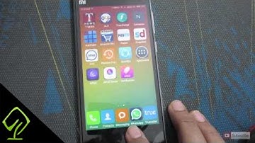 The One Hand Operation of MIUI 6 (Xiaomi Mi3)