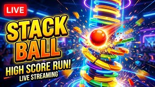 🔴 LIVE Stack Ball game play 😱 l ep3 screenshot 3