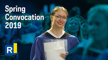 Spring 2019 convocation