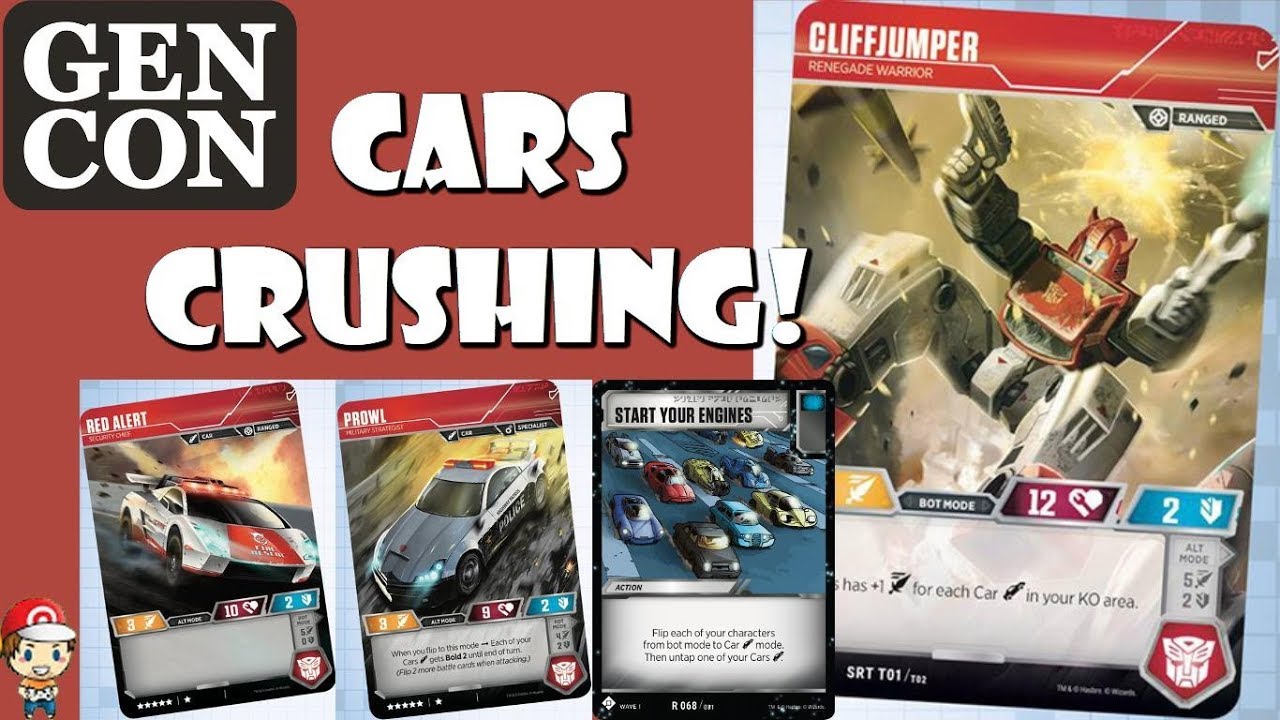 Cars Crushed Gen Con in the Transformers TCG!