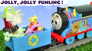 Jolly Funling spends a Fun Day with Thomas The Train by Funlings Stories 14,082 views 2 months ago 5 minutes, 24 seconds