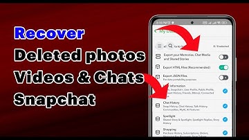 How To Recover Deleted Photos Videos & Chats on Snapchat 2025 | Recover Snapchat Messages Easily