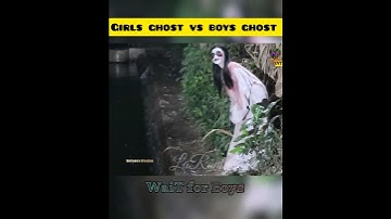POV:Girls ghost vs boys ghost prank। Hanuman Bhakt।🤗🚩#ghost #prank #hanumanji #funny #bhoot #shorts