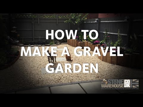 Video: Gravel Garden Construction – Hoe een grindtuinbed te installeren