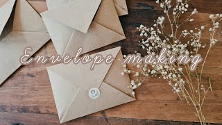 Envelope making without using glue | Safa with pen | #shorts