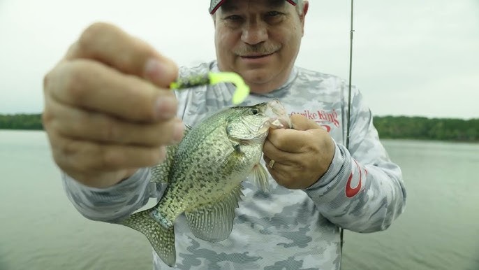 Wally Marshall shows off the new 2022 colors in the Mr. Crappie lure lineup  