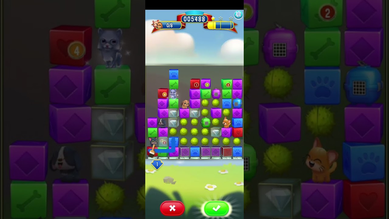 Pet Rescue Saga level 4676 no boosters
