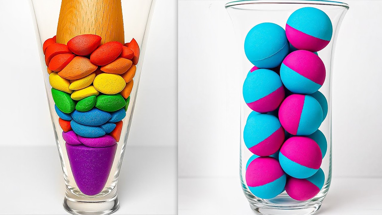 Play: ALL DROP and SQUISH, Very Satisfying and Relaxing, Kinetic Sand ASMR | Piko