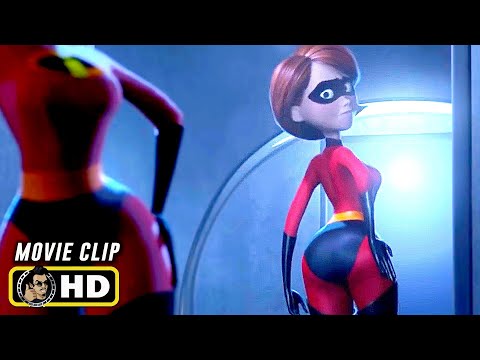 THE INCREDIBLES (2004) Movie Clip - Elastigirl Breaks In [HD] Pixar