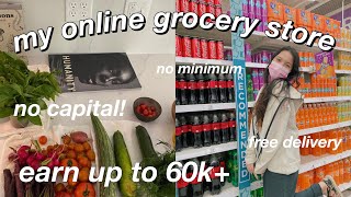 how i created my ONLINE GROCERY STORE as a student with NO CAPITAL | philippines screenshot 5