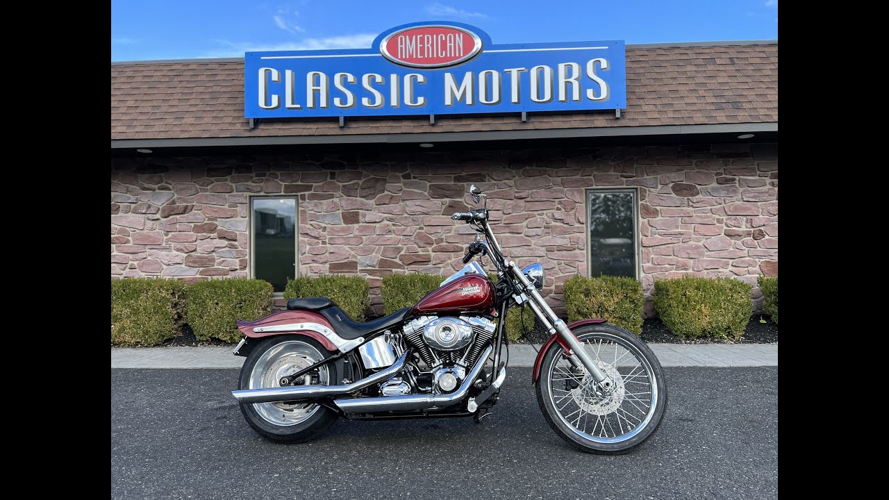 2010 Harley-Davidson Softail Custom FXSTC Red Hot Sunglo w/ Extras! - $7,995