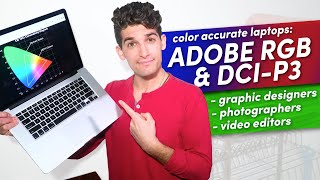 100% Adobe RGB and DCI-P3 Color Accurate Laptops for Graphic Designers Video Editors & Photographers