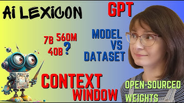 AI Lexicon - GPT, Transformer, Weights and Context Window