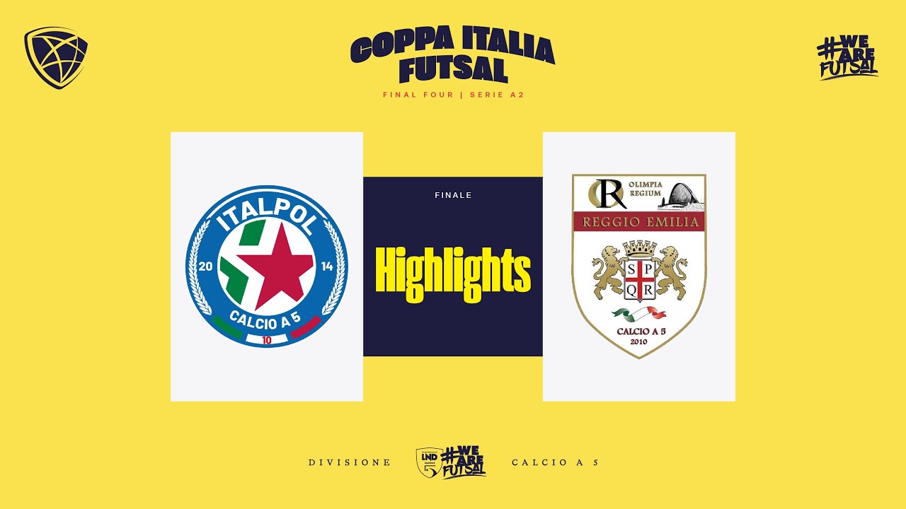 Italpol-OR Reggio Emilia 6-3 | Coppa Italia Serie A2 2024/2025 | Finale | Highlights
