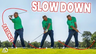 I STOPPED Rushing My Downswing With This Backswing Trick