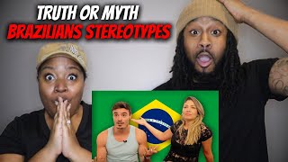 🇧🇷 IS THIS TRUE?! American Couple Reacts 