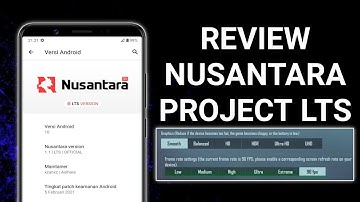 REVIEW NUSANTARA PROJECT LTS OFFICIAL ANDROID 10 REDMI NOTE 8 GINKGO CUSTOM ROM GAMING