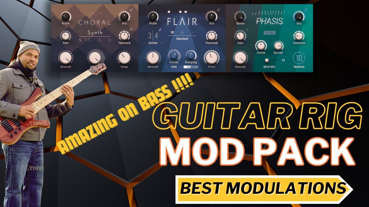 PT 1 Amazing Mod Pack on Bass @Nativeinstruments Guitar Rig - YouTube