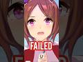 Sakura Laurel Training Fail (V1) #ウマ娘 #umamusume #shorts #umamusumeprettyderby #umamusumeglobal