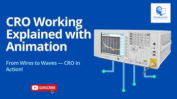 Cathode Ray Oscilloscope Explained | Learn How CRO Works in Simple Steps! | What is a CRO?