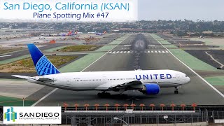 Plane Spotting Mix San Diego International Airport Lindbergh Field KSAN