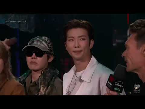 BTS AT IHEARTRADIO GIVING INTERVIEW 💜#shorts #BTS #youtubeshorts