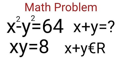 A Wonderful Exponentiol Math Olympiad Question x+ y=?