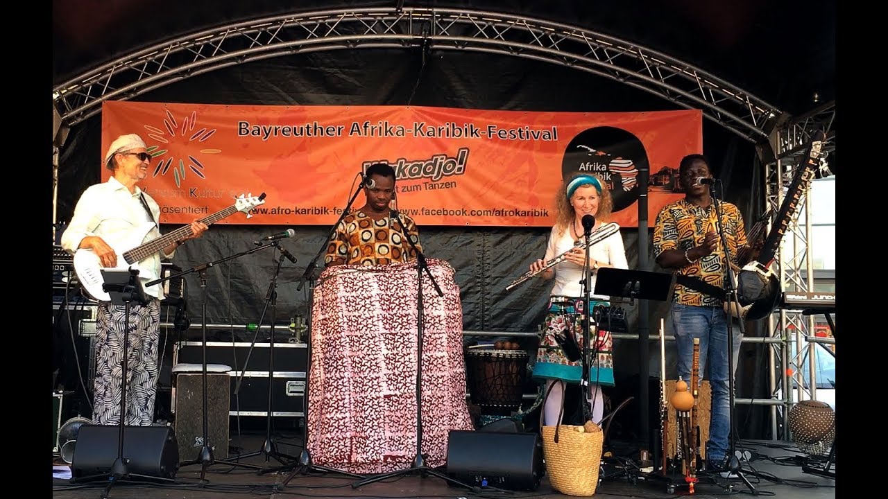 FLUTEPOWER CORDELIA LOOSEN-SARR & MUSIC FOR LIFE- Afrika-Karibik Festival Bayreuth 2019 ...