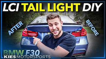 F30 BMW Depo LCI LED Tail Light Install and Review! (Easy BMW F30 Mods!)