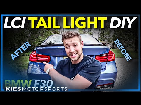 F30 BMW Depo LCI LED Tail Light Install and Review! (Easy BMW F30 Mods!)