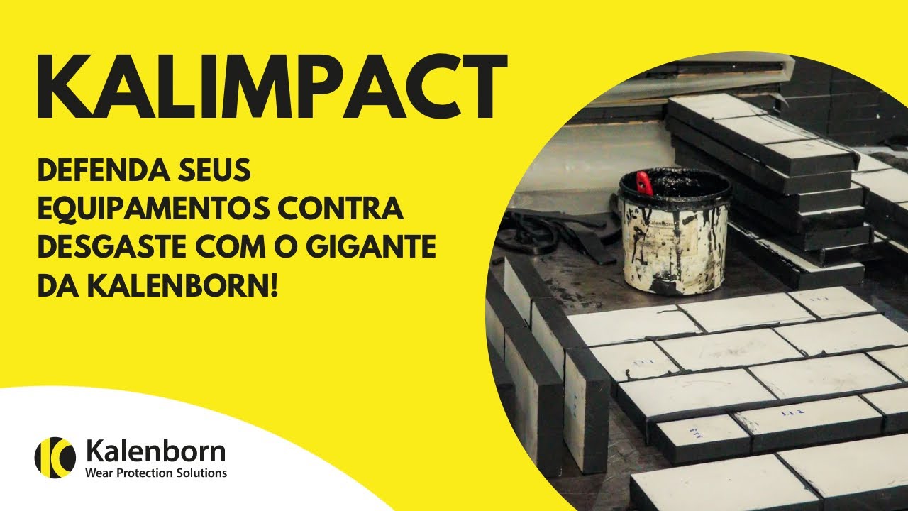 Kalimpact - Inovação da Kalenborn na Proteção contra Desgaste de Equipamentos Industriais