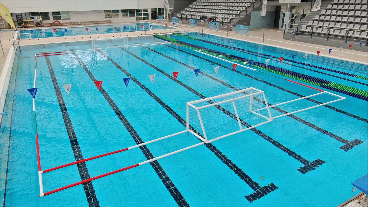 Campo de Polo Insuflável Inflatable Portable Water Polo Field