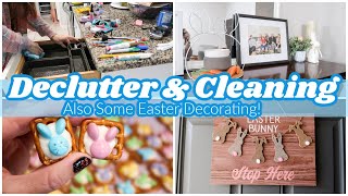 DECLUTTER + CLEAN WITH ME | CLEAN + DECORATE FOR EASTER 2024 by Rach Plus Five 2,923 views 2 months ago 17 minutes