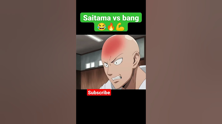 saitama vs bang  funny moment💪😂🔥❤️ #saitama  #badass #funny