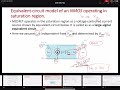 Chapter_5: Lecture5- Finite output resistance, equivalent model, channel-length modulation, example