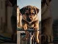 🐶🚲 “साइकिल वाला पप्पी | एक छोटा सा हीरो”|#cartoon #shorts #viral #puppylife