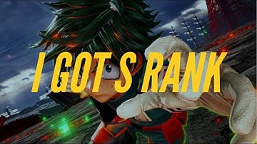 I GOT S RANK | FIRST IN THE WORLD | Jump Force Online Gameplay