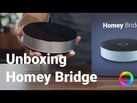 Unboxing Homey Bridge