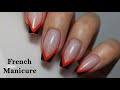 Geometric French Manicure / Геометрический Френч / Nail Design Ideas