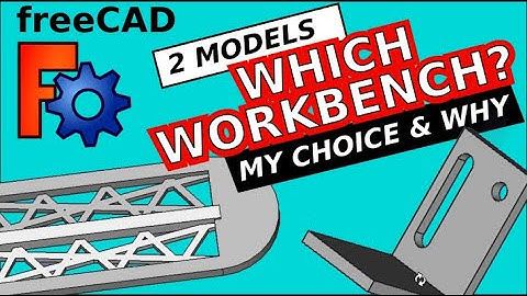 FreeCAD: 2 modellen, maar welke werkbank? Mijn keuze en waarom! Onderdeel of onderdeelontwerp