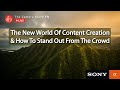 TCSTV Live: The New World of Content Creation and How To Stand Out from the Crowd