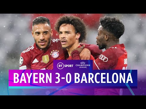 Bayern Munich v Barcelona (3-0) | Catalans fail to reach knockouts | Champions League Highlights