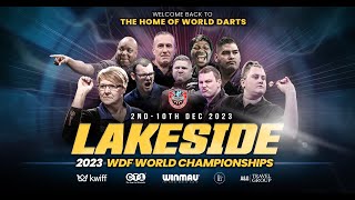 WDF World Darts Championship Live Session 16