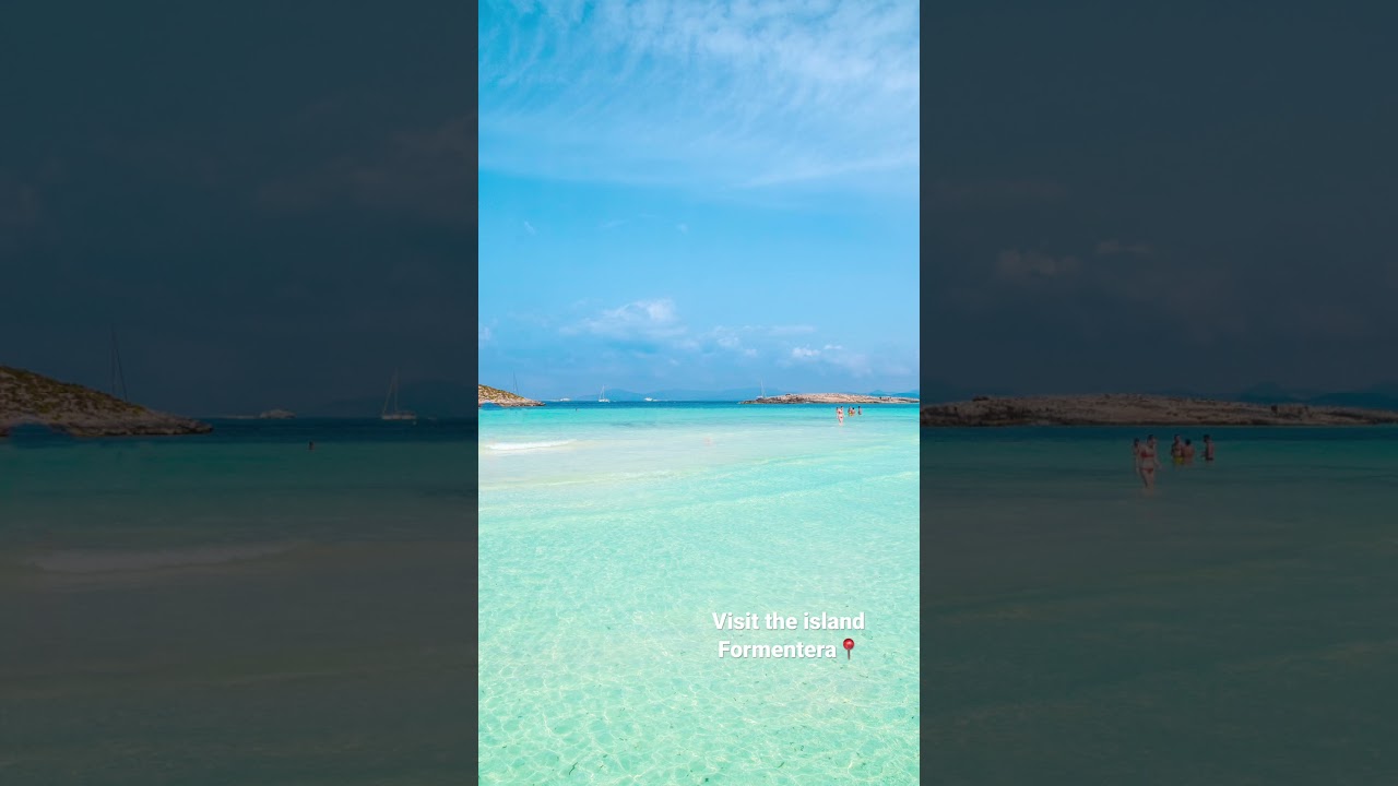 Ibiza pt 2!☀️ white sand and blue water on Formentera😍 