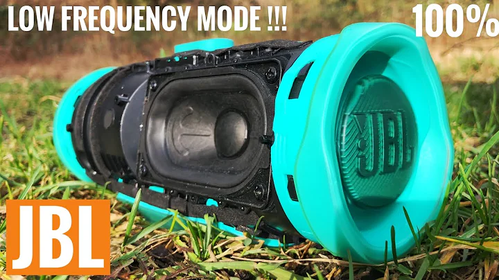 JBL CHARGE 4 LOW FREQUENCY MODE *100%* VOLUME | EXTREME BASS TEST !!!