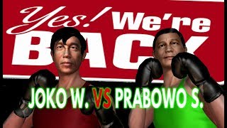 JOKOWI VS PRABOWO - siapakah yang layak menjadi presiden Indonesia 2019 - animasi 3D
