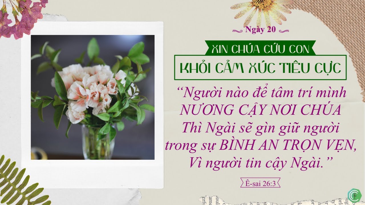 Ngày 20/31-XIN CHÚA CỨU CON KHỎI CẢM XÚC TIÊU CỰC-Trích "Năng lực trong lời cầu nguyện của người nữ" episode artwork