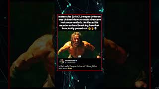In Hercules 2014, Dwayne Johnson Was Chained Down To Make The Scene Look More Realistic