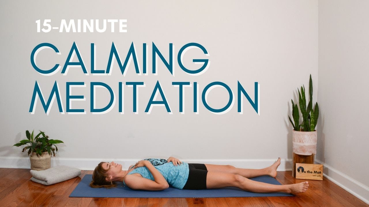 15-minute Calming Body Scan Meditation - YouTube